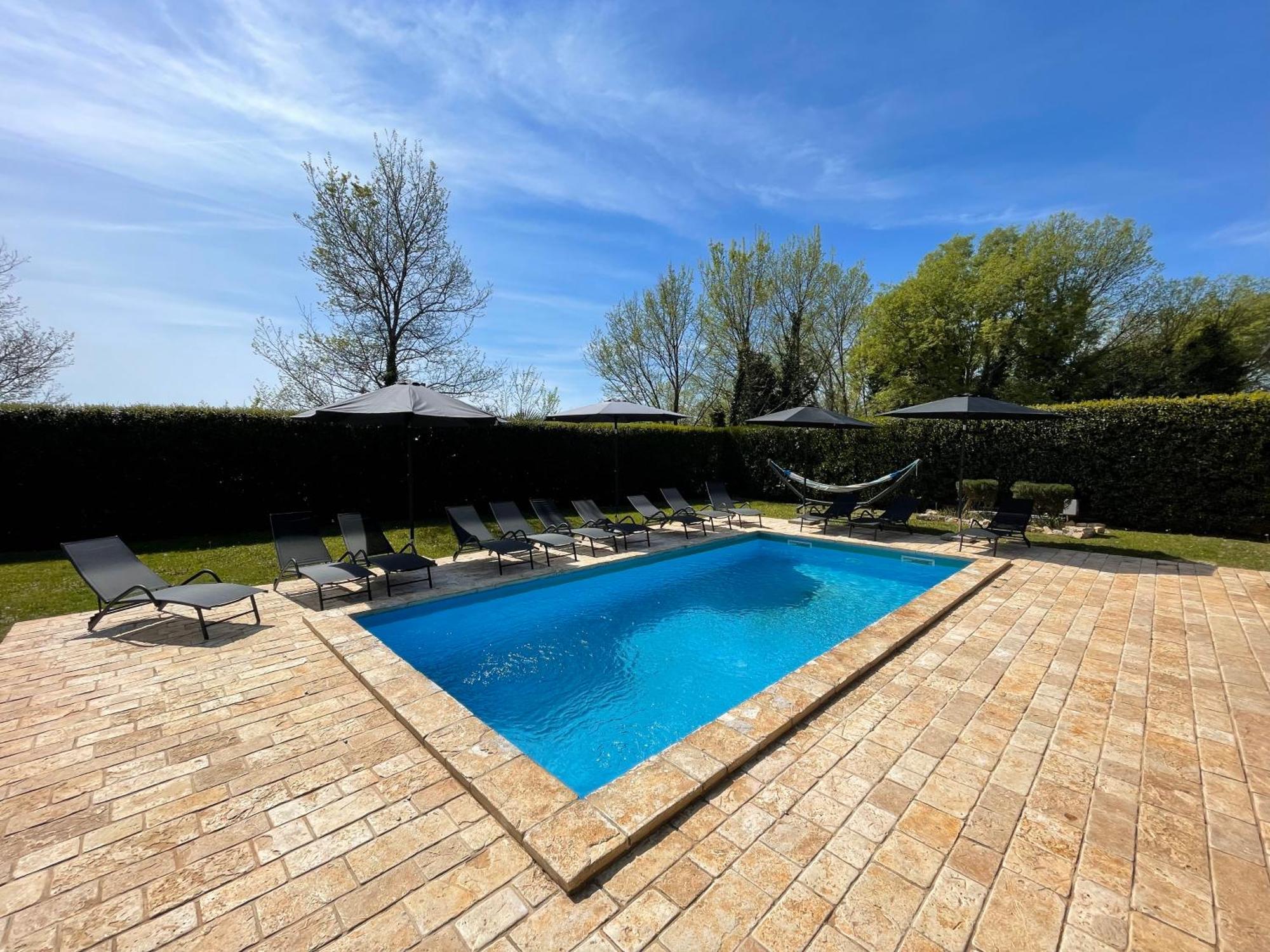 Villa Antonci-18, Pool, 3 Houses, Jacuzzi, Private Territory Antonci  Eksteriør bilde